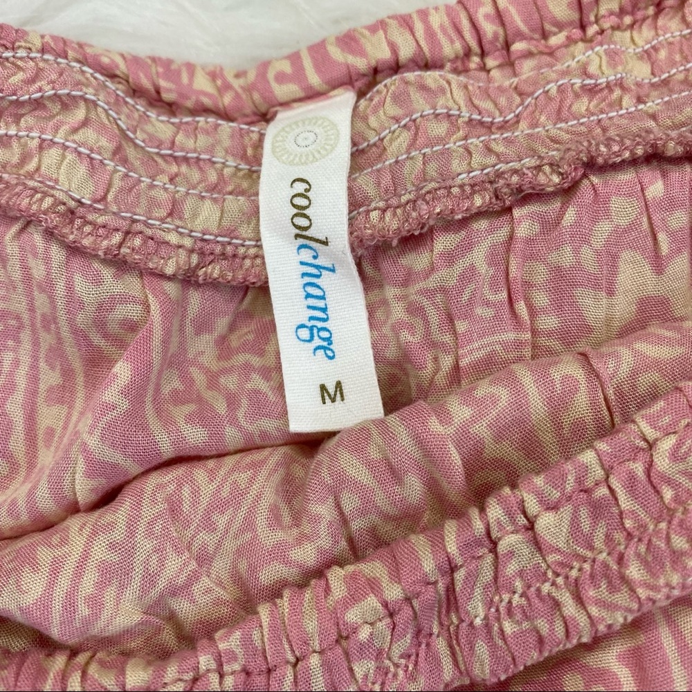 COOLCHANGE Pink Print Mini Skirt - Picture 4 of 4